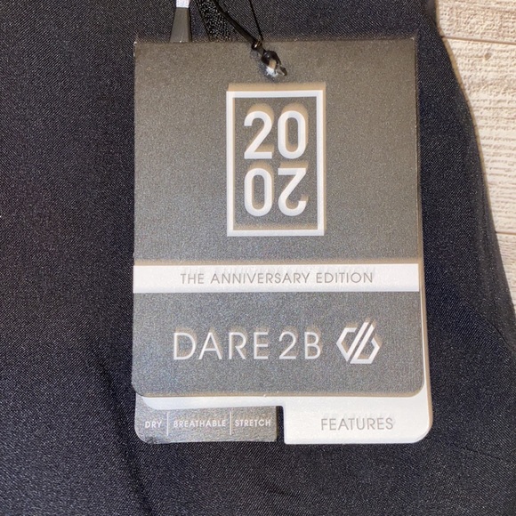 NWT!! Dare2B Achieve II Men's Waterproof Ski Overall Pants Black $200 - Picture 9 of 10